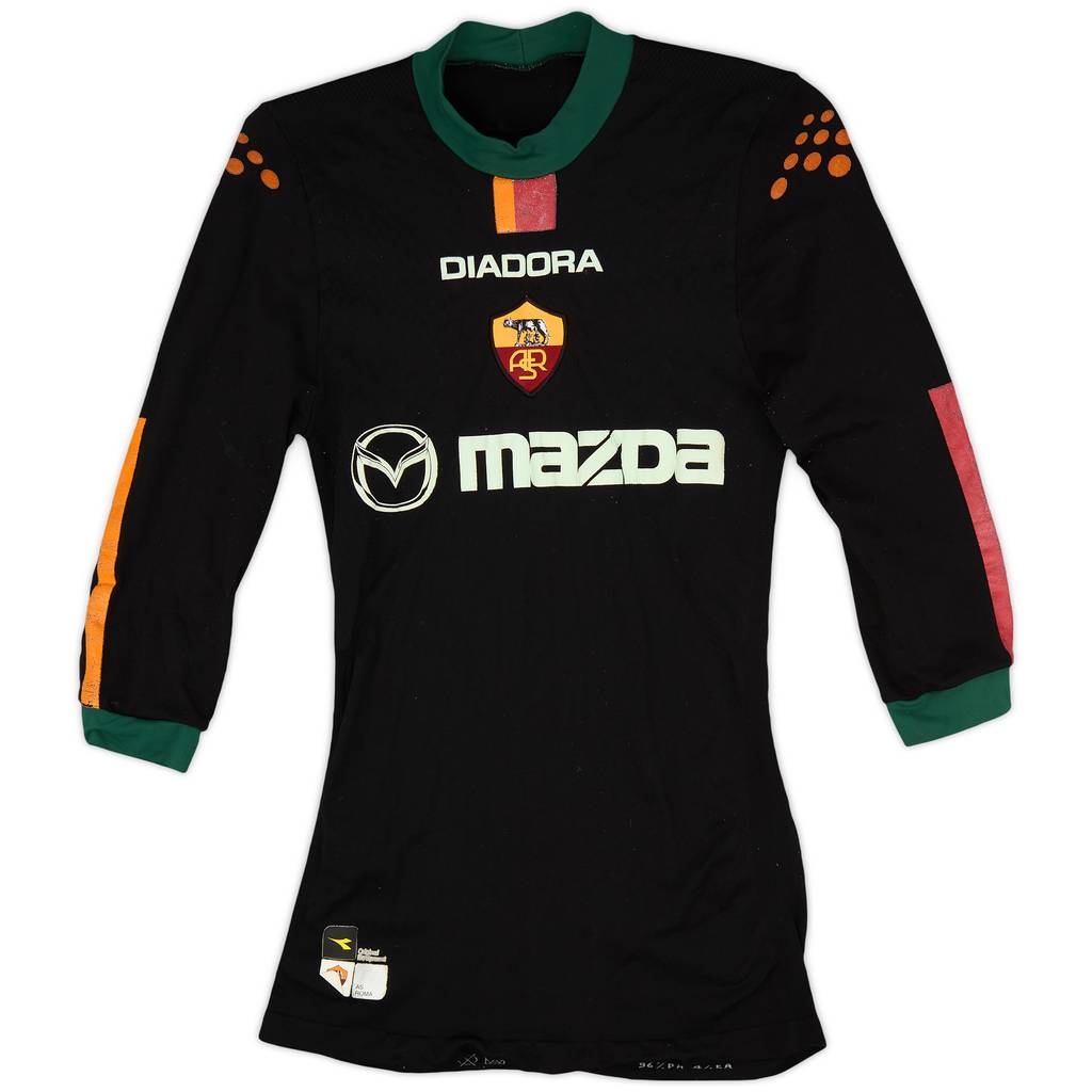 2004-05 Roma European Home L/S Shirt - 6/10 - (S)