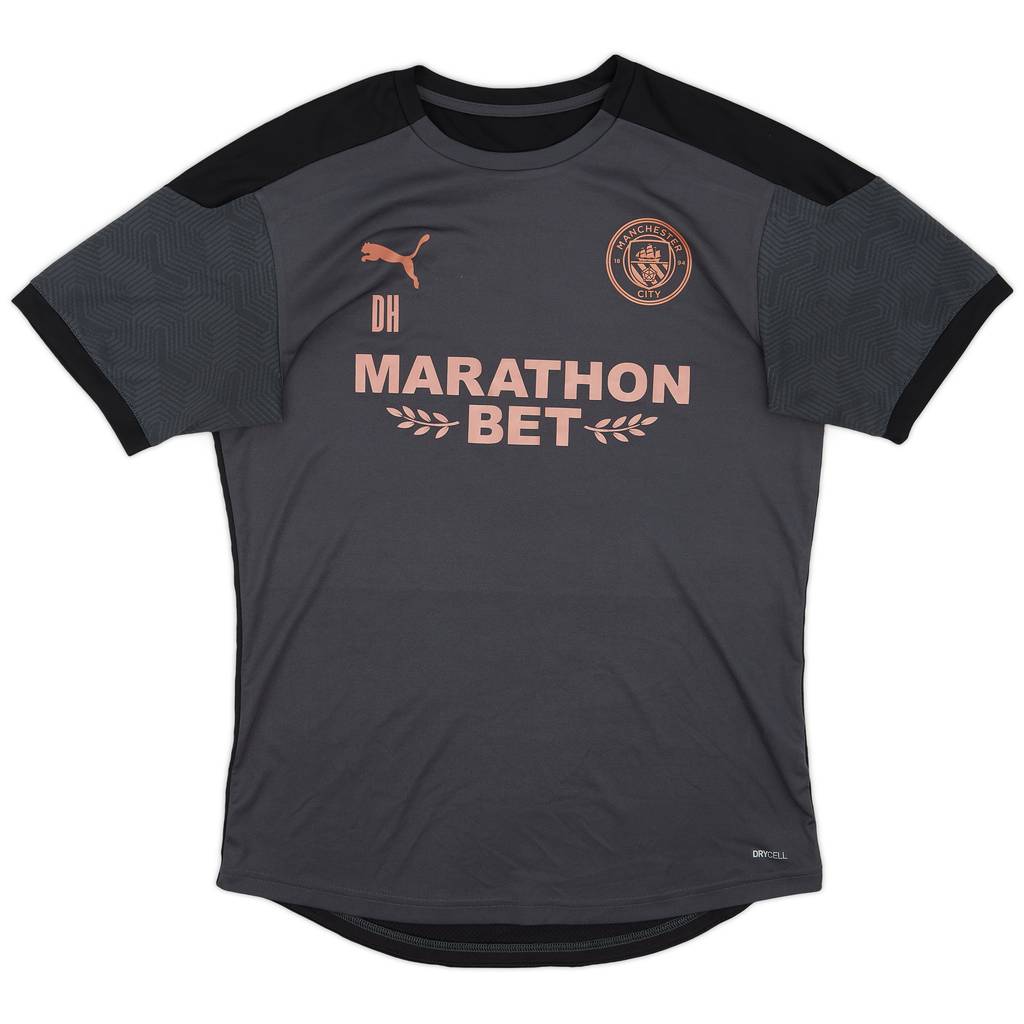 2020-21 Manchester City Staff Issue Puma Training Shirt DH' - 8/10 - (M)