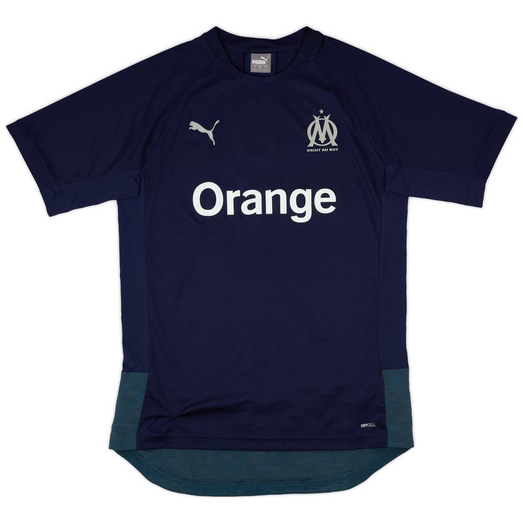 2018-19 Olympique Marseille Puma Pre-Match Training Shirt - 9/10 - (L)