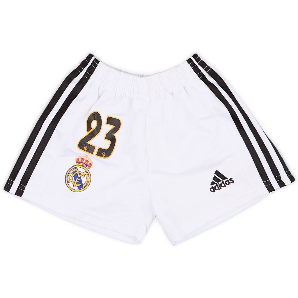 2003-04 Real Madrid Home Shorts #23 - 9/10 - (18-24 Months)