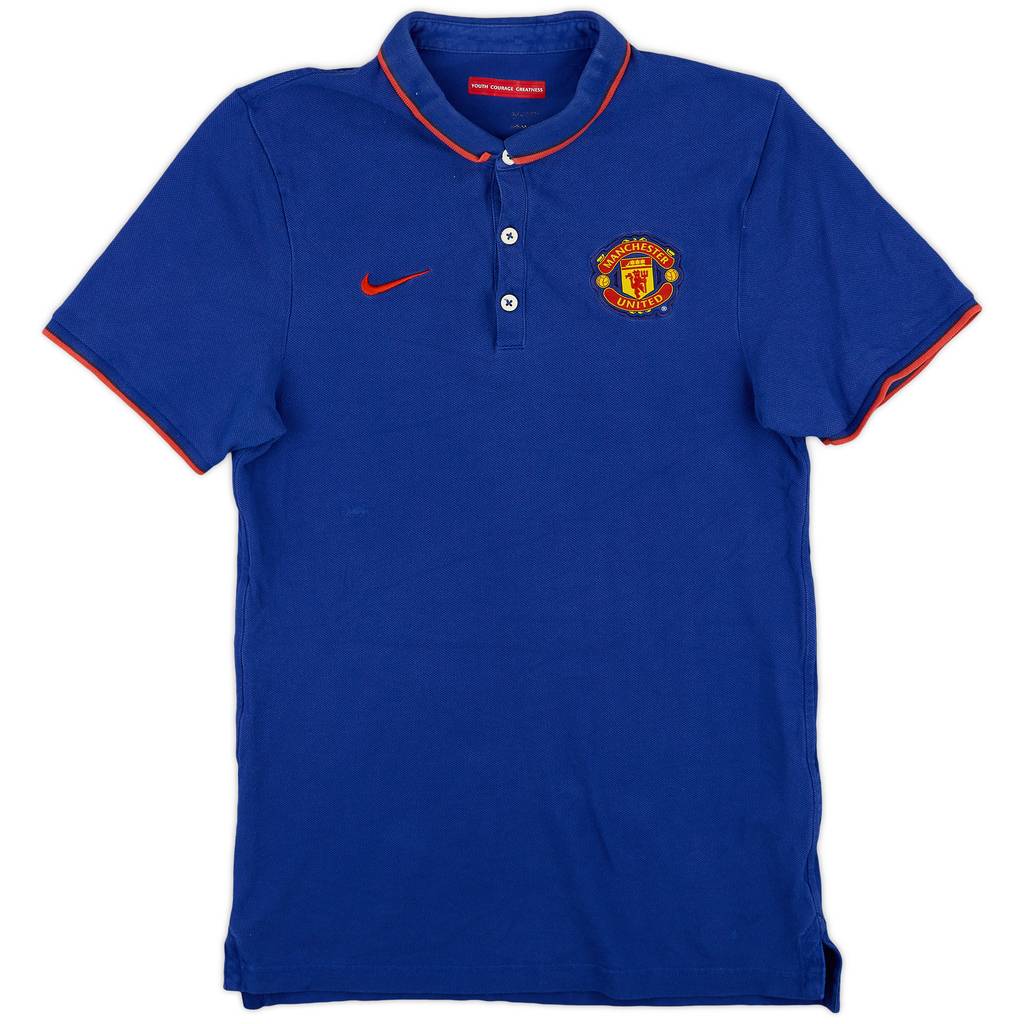 2014-15 Manchester United Nike Polo Shirt - 5/10 - (S.Boys)