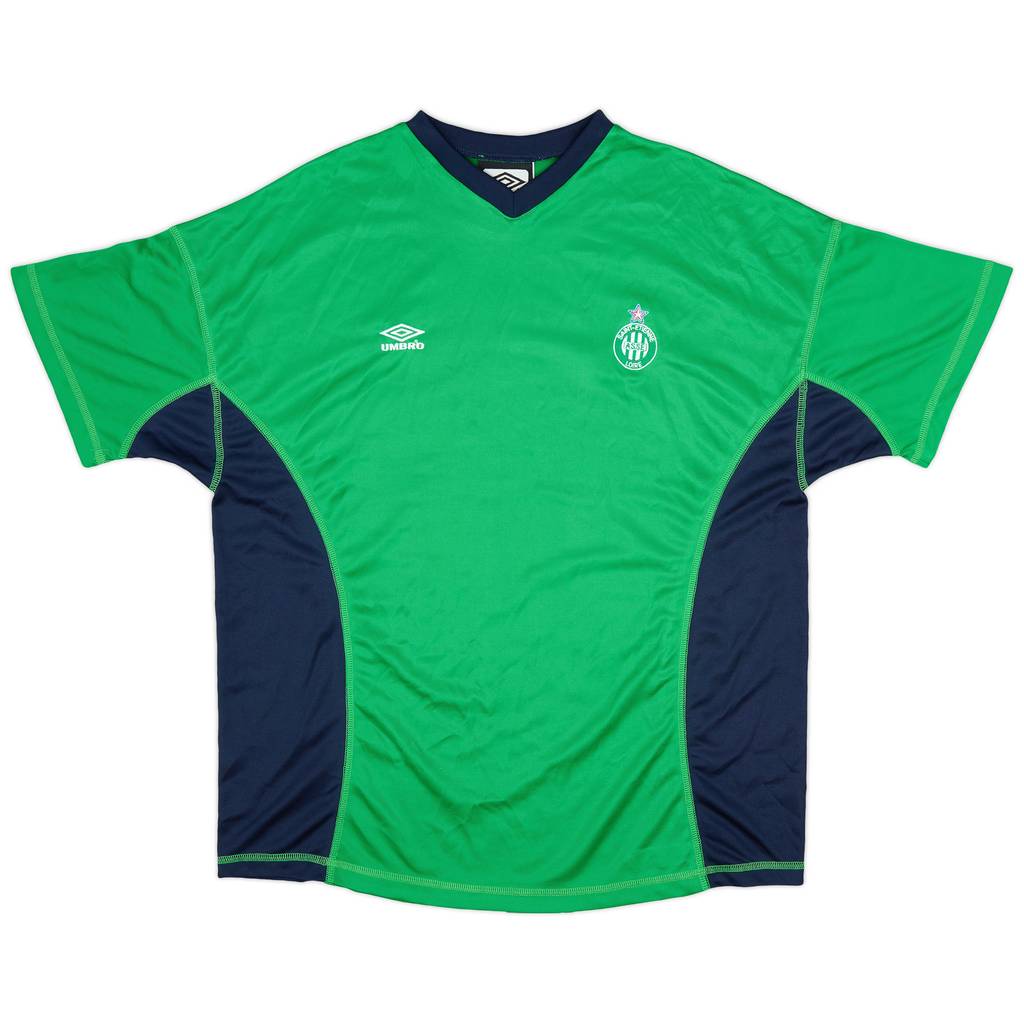 2000-02 Saint Etienne Umbro Training Shirt - 8/10 - (L)