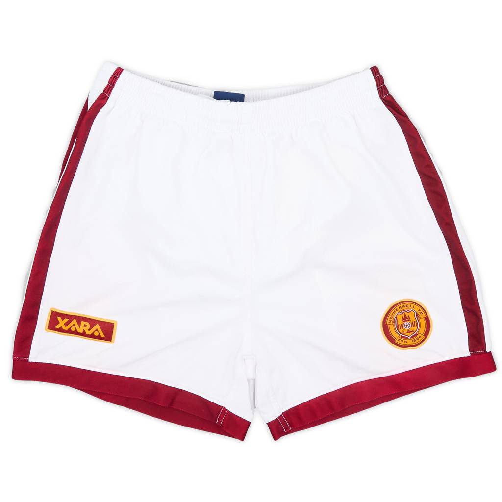 1998-99 Motherwell Home Shorts - 9/10 - (M)