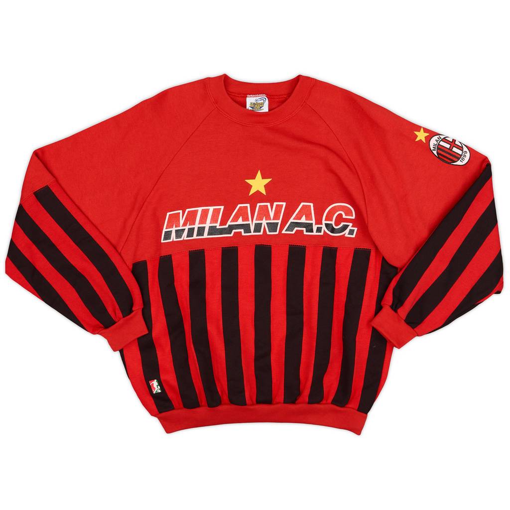 1990-91 AC Milan Le Felpe Dei Grandi Sweat Top