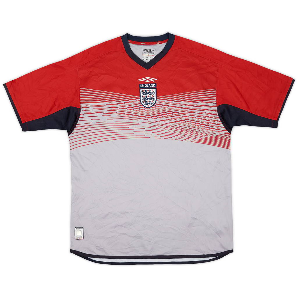2002-03 England Umbro Training Shirt - 8/10 - (L)