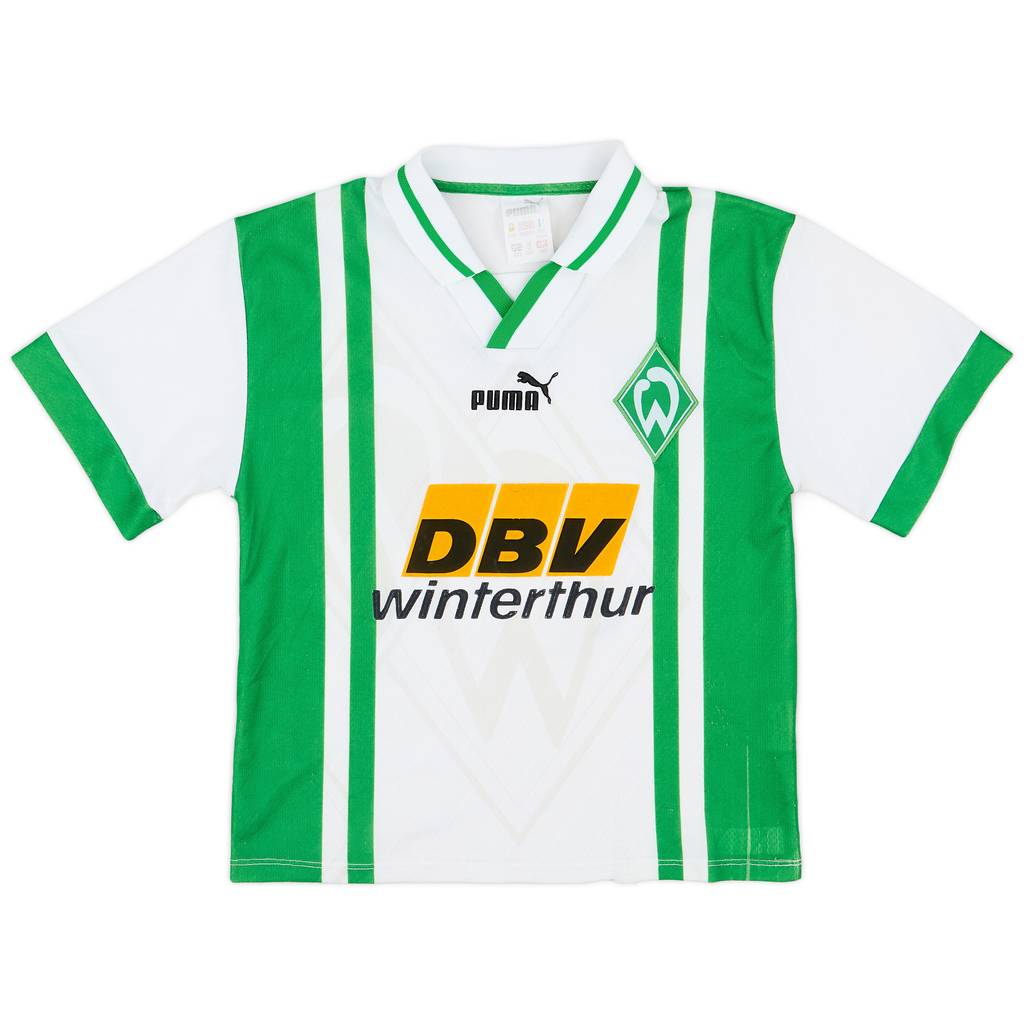 1996-97 Werder Bremen Home Shirt - 8/10 - (XXS)