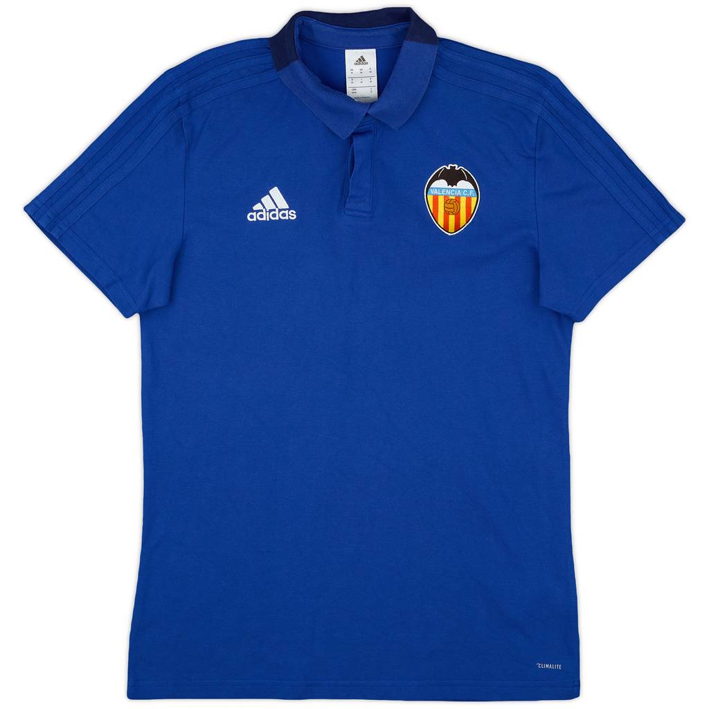 2018-19 Valencia adidas Polo Shirt - 8/10 - (M)