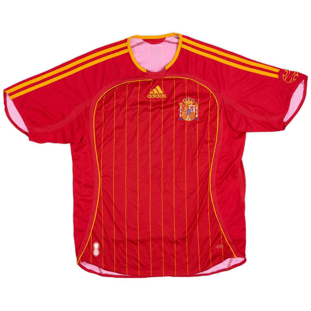 2006-08 Spain Home Shirt - 8/10 - (XL.Boys)