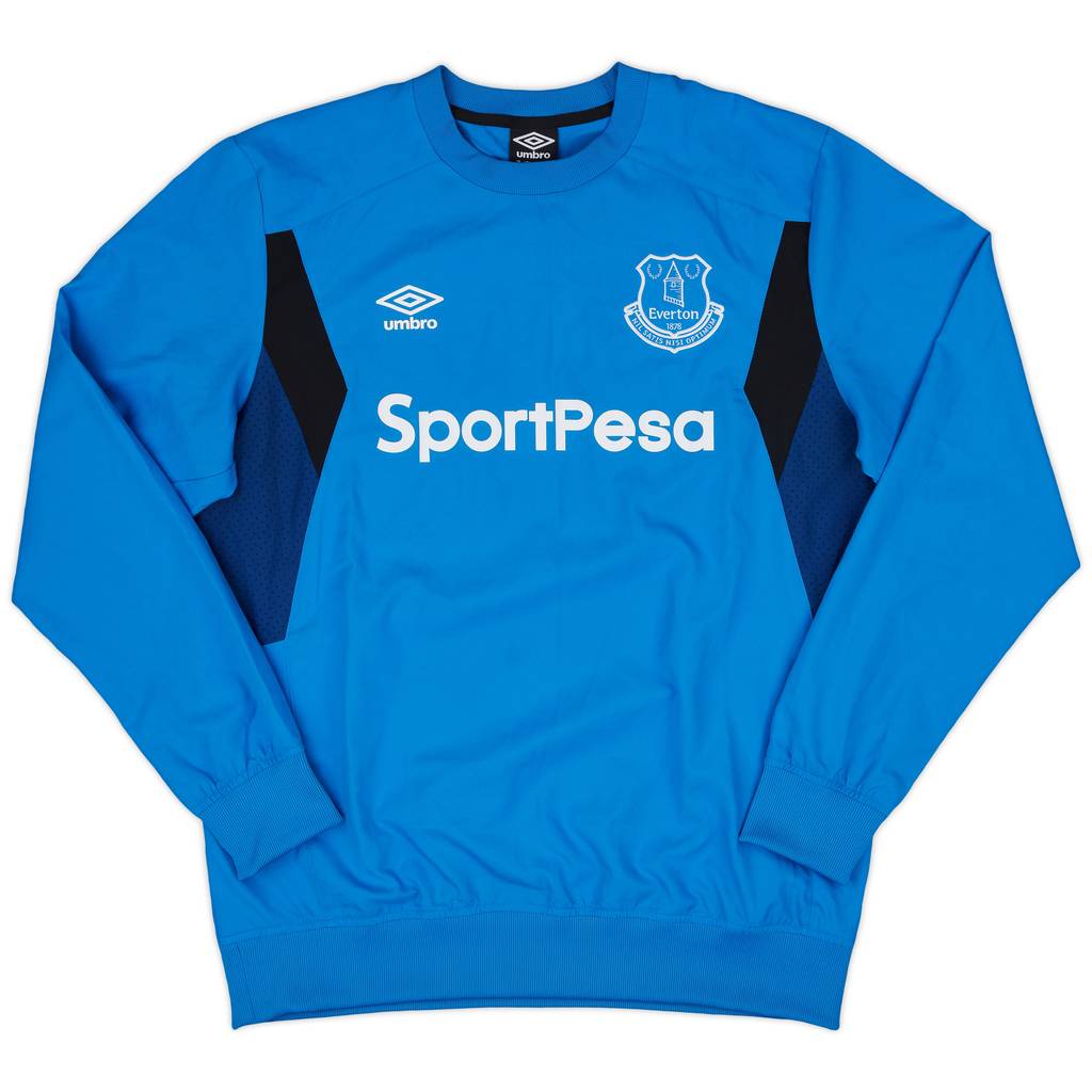 2017-18 Everton Umbro Sweat Top - 10/10 - (L)