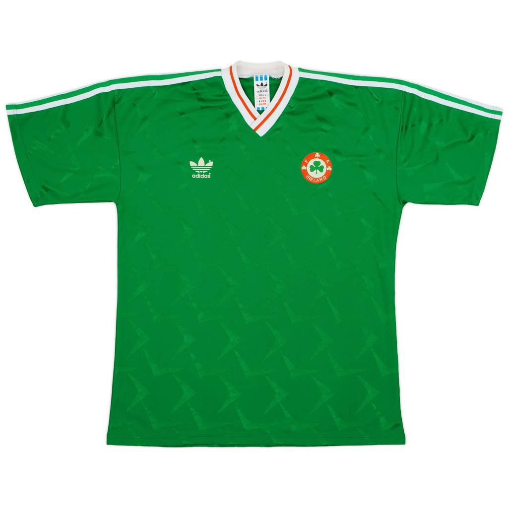 1990-92 Ireland Home Shirt - 9/10 - (L)