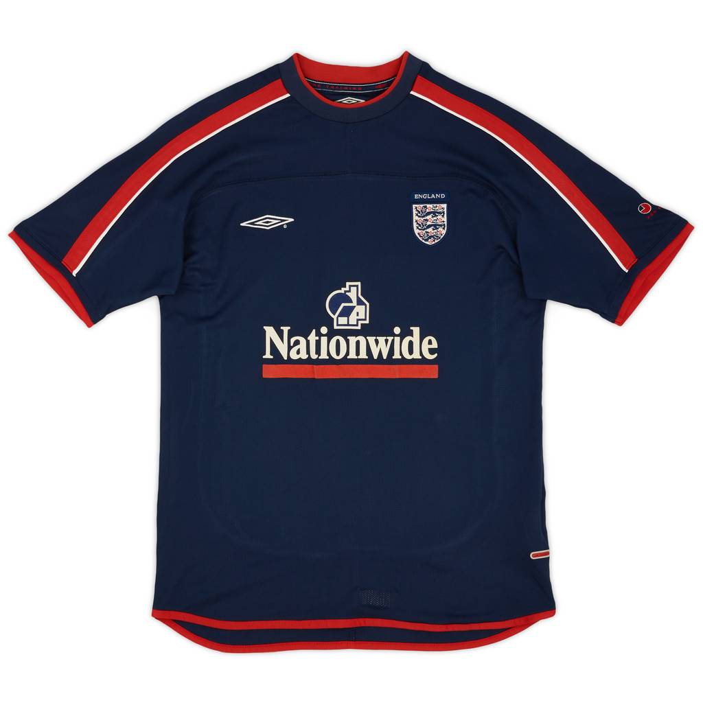 2001-2002 England Umbro Training Shirt - 6/10 - (L)