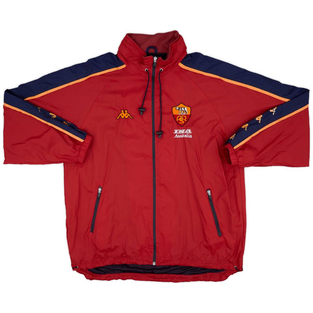 2001-02 Roma Kappa Hooded Rain Jacket - 7/10 - (XXL)