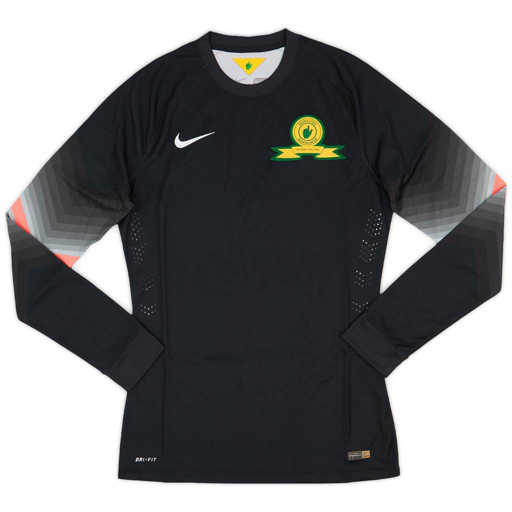 2014-15 Mamelodi Sundowns Player Issue GK Shirt - 8/10 - (M)