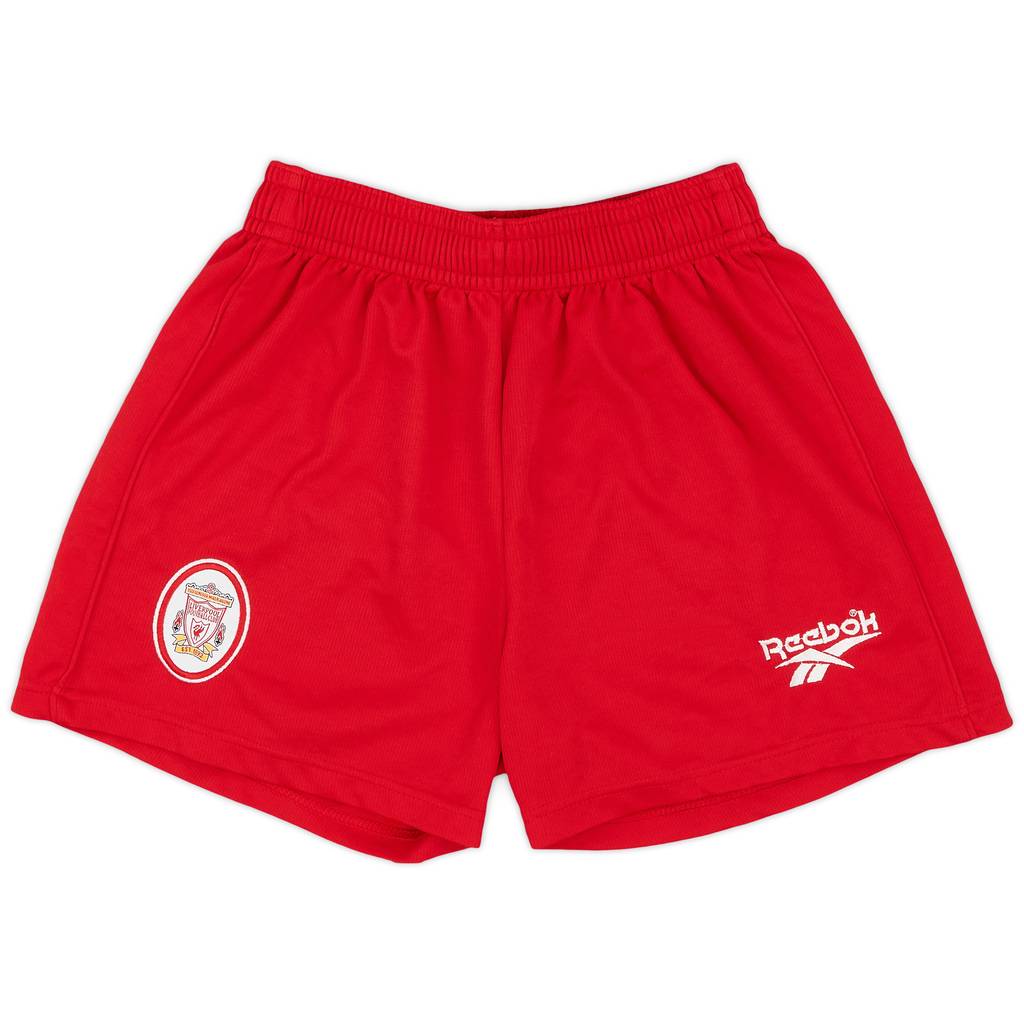 1996-98 Liverpool Home Shorts - 9/10 - (S)