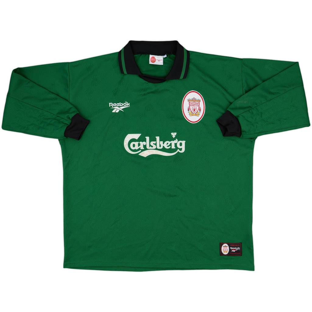1996-97 Liverpool GK Shirt - 8/10 - (XXL)