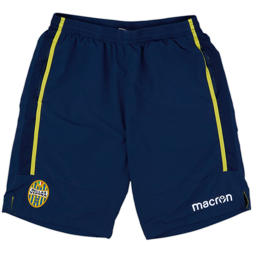 2018-19 Hellas Verona Macron Training Shorts - 10/10 - (L)