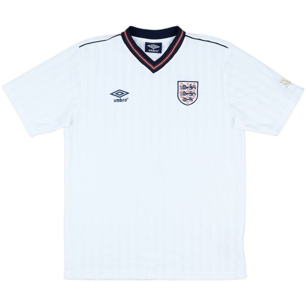 2000s England '1986' Umbro Retro Home Shirt - 9/10 - (L)
