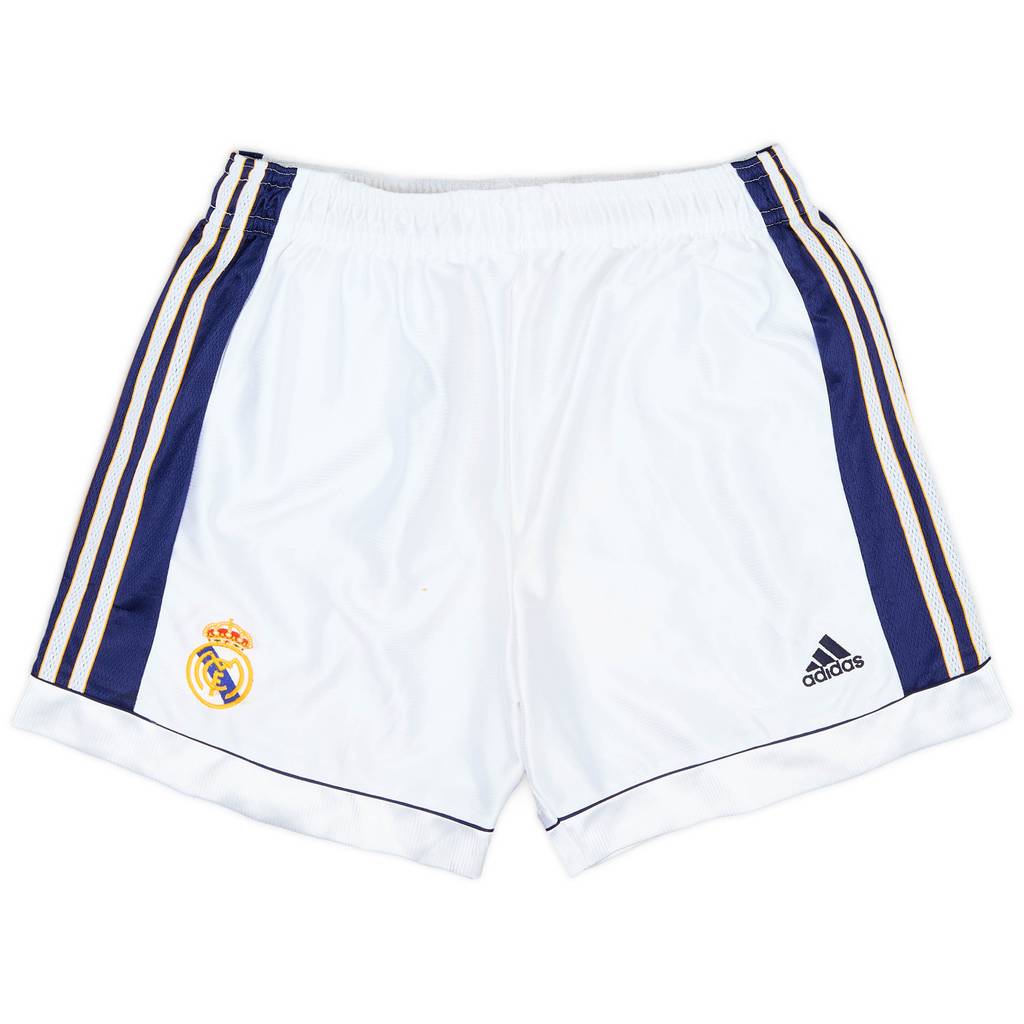 1998-00 Real Madrid Home Shorts - 7/10 - (M)