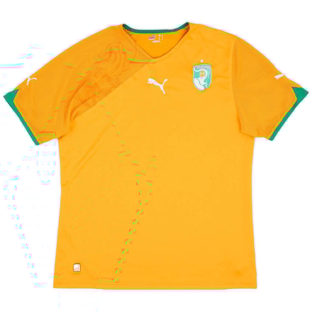 2010-11 Ivory Coast Home Shirt - 8/10 - (L)