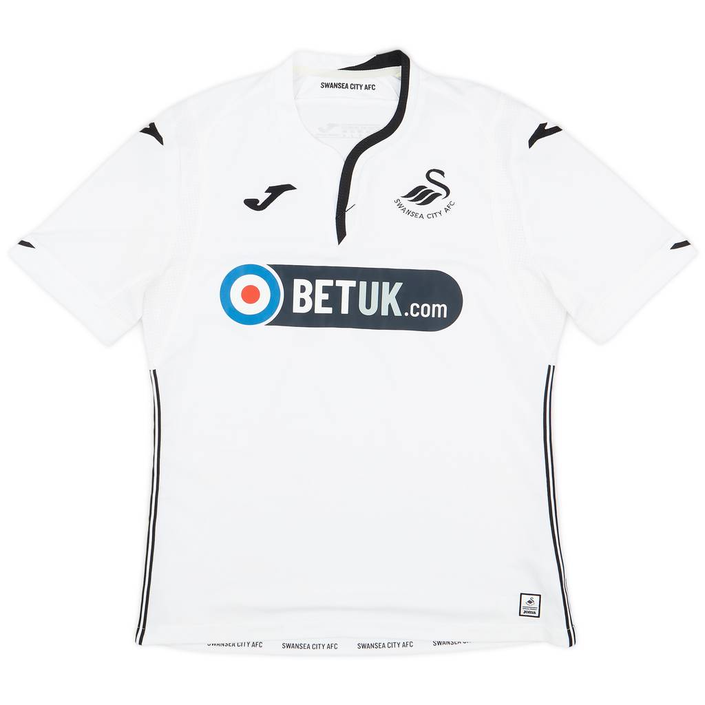 2018-19 Swansea Home Shirt - 9/10 - (L)