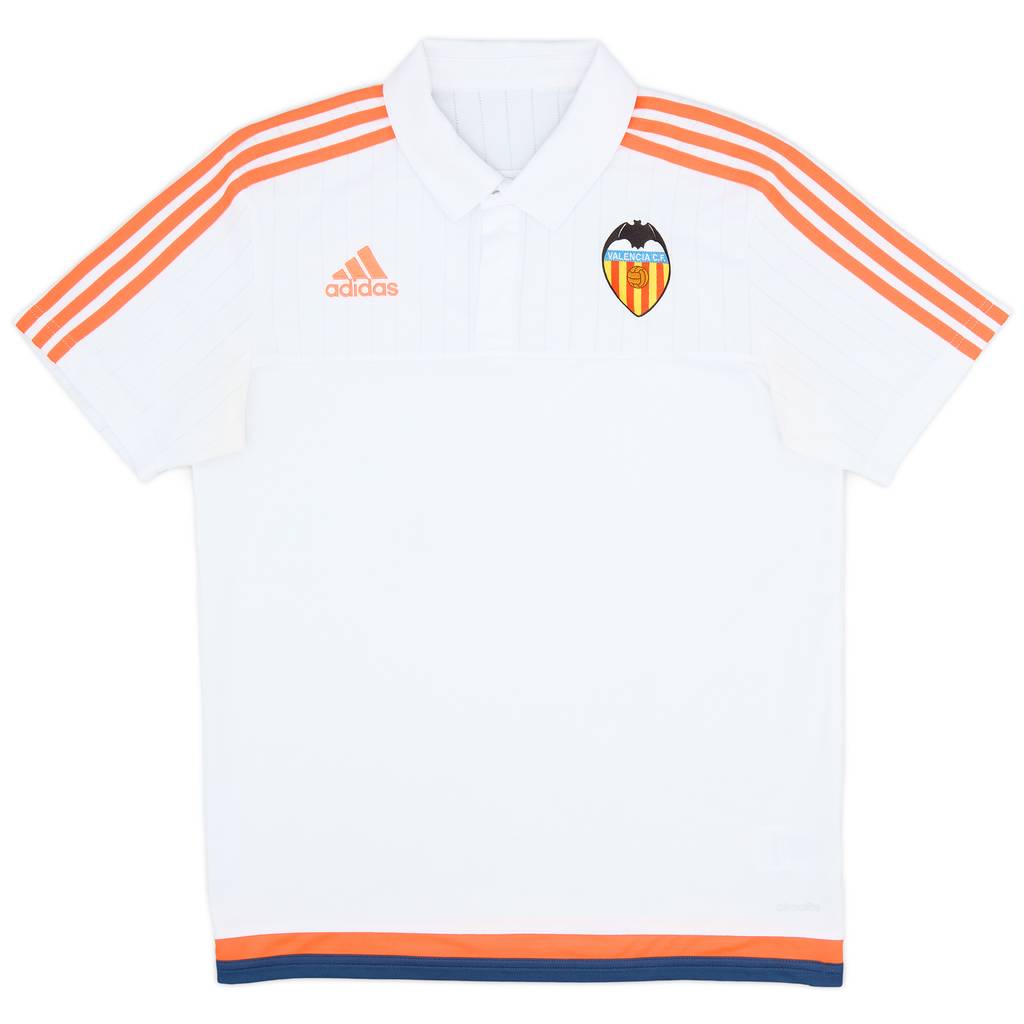 2014-15 Valencia adidas Polo Shirt - 6/10 - (M)
