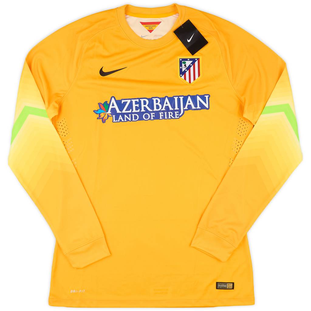 2014-15 Atletico Madrid Player Issue GK Shirt (L)