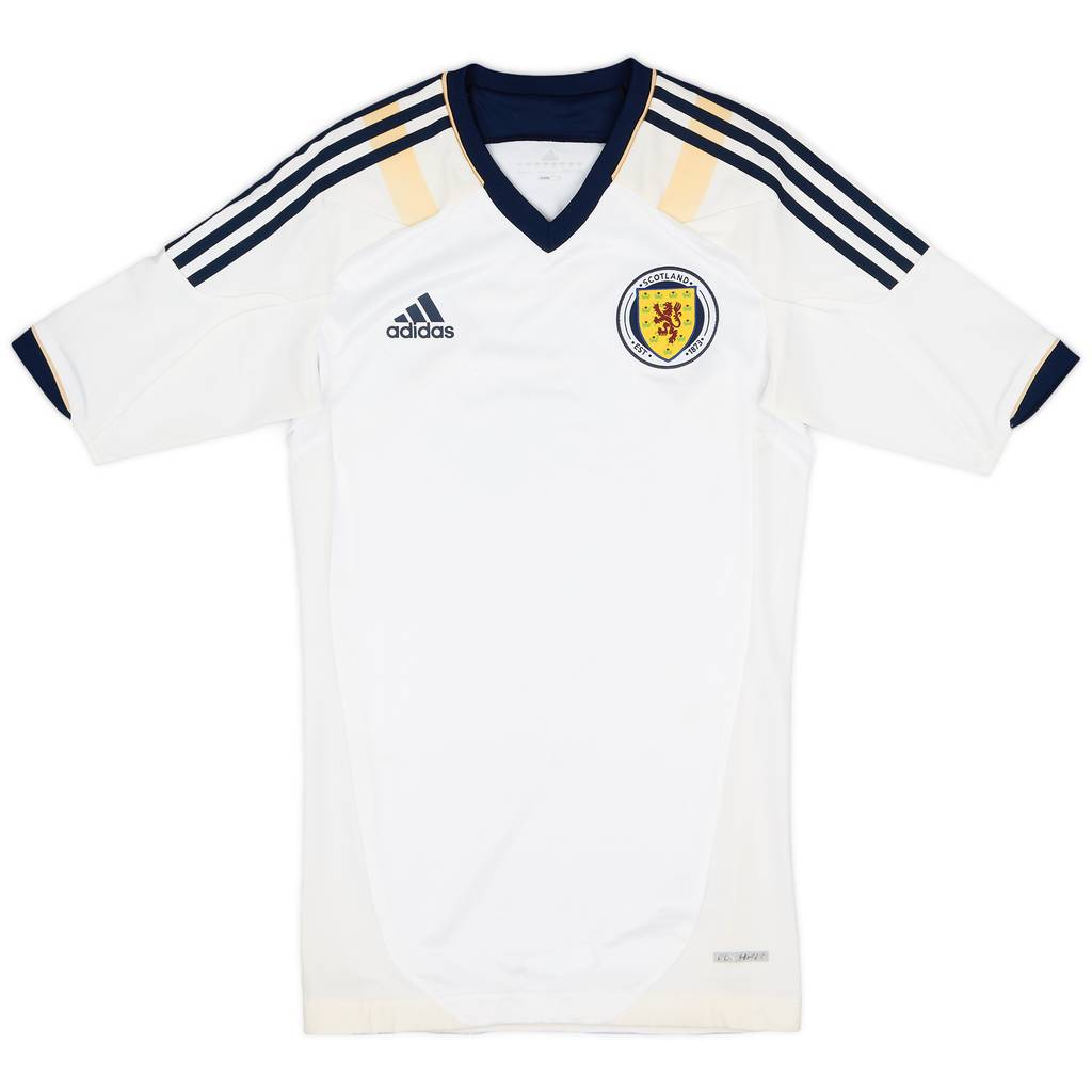 2012-14 Scotland TechFit Player Issue Away Shirt - 9/10 - (S)