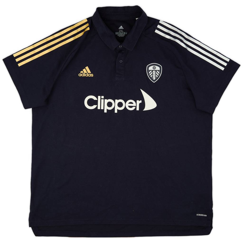 2020-21 Leeds adidas Polo Shirt - 8/10 - (XXL)