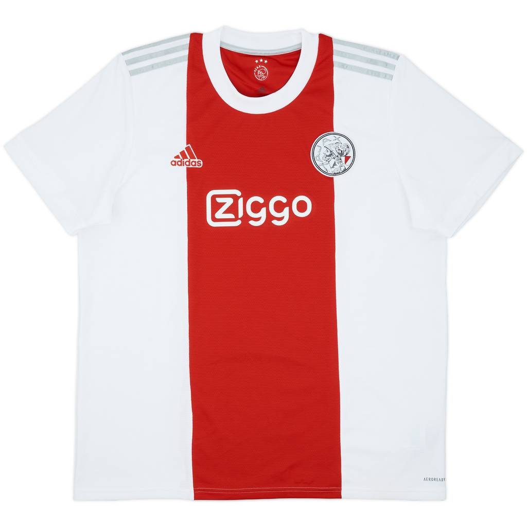 2021-22 Ajax Home Shirt - 10/10 - (XXL)