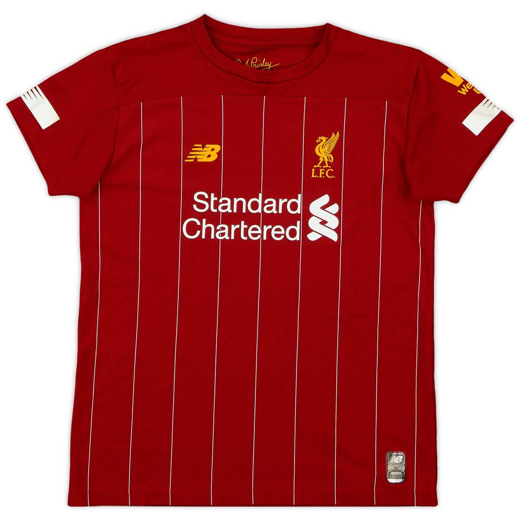 2019-20 Liverpool Home Shirt - 7/10 - (S.Boys)