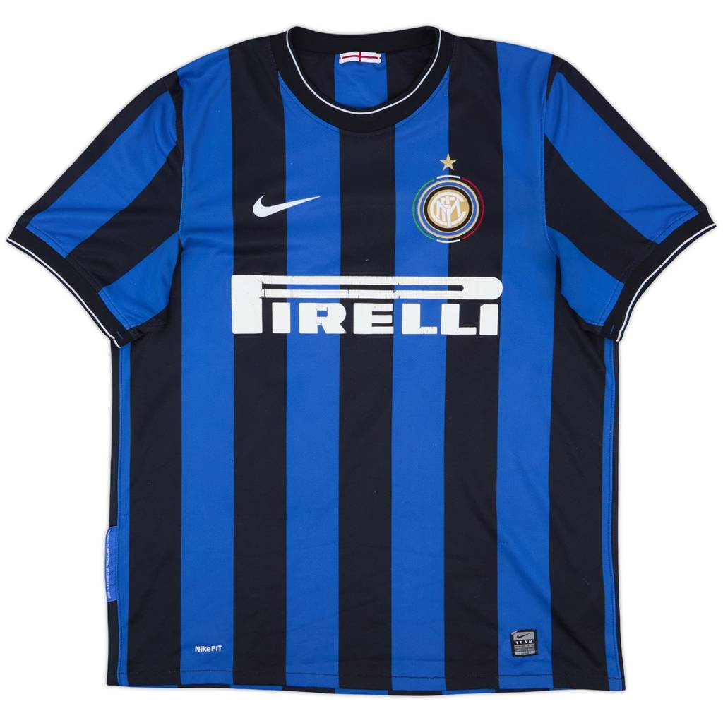 2009-10 Inter Milan Home Shirt - 5/10 - (L)