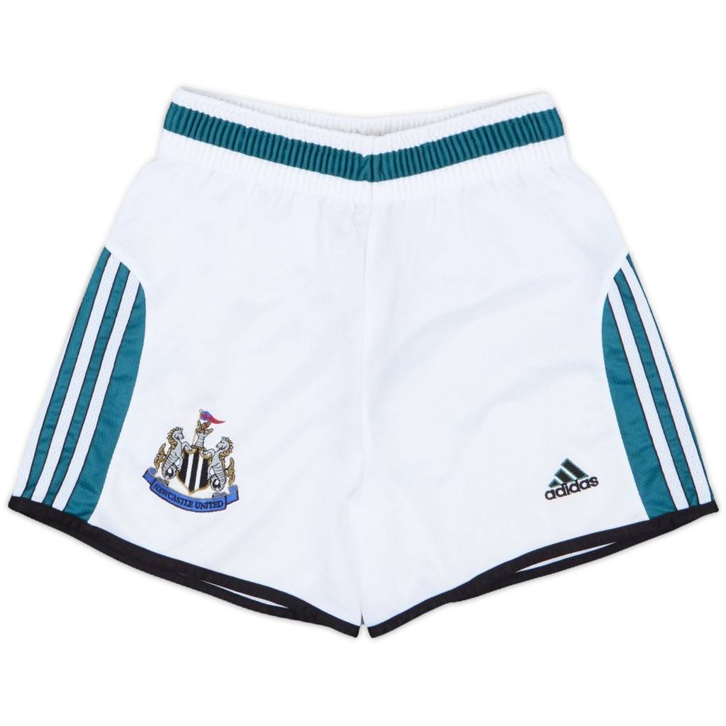 1999-00 Newcastle Away Shorts - 8/10 - (L.Boys)