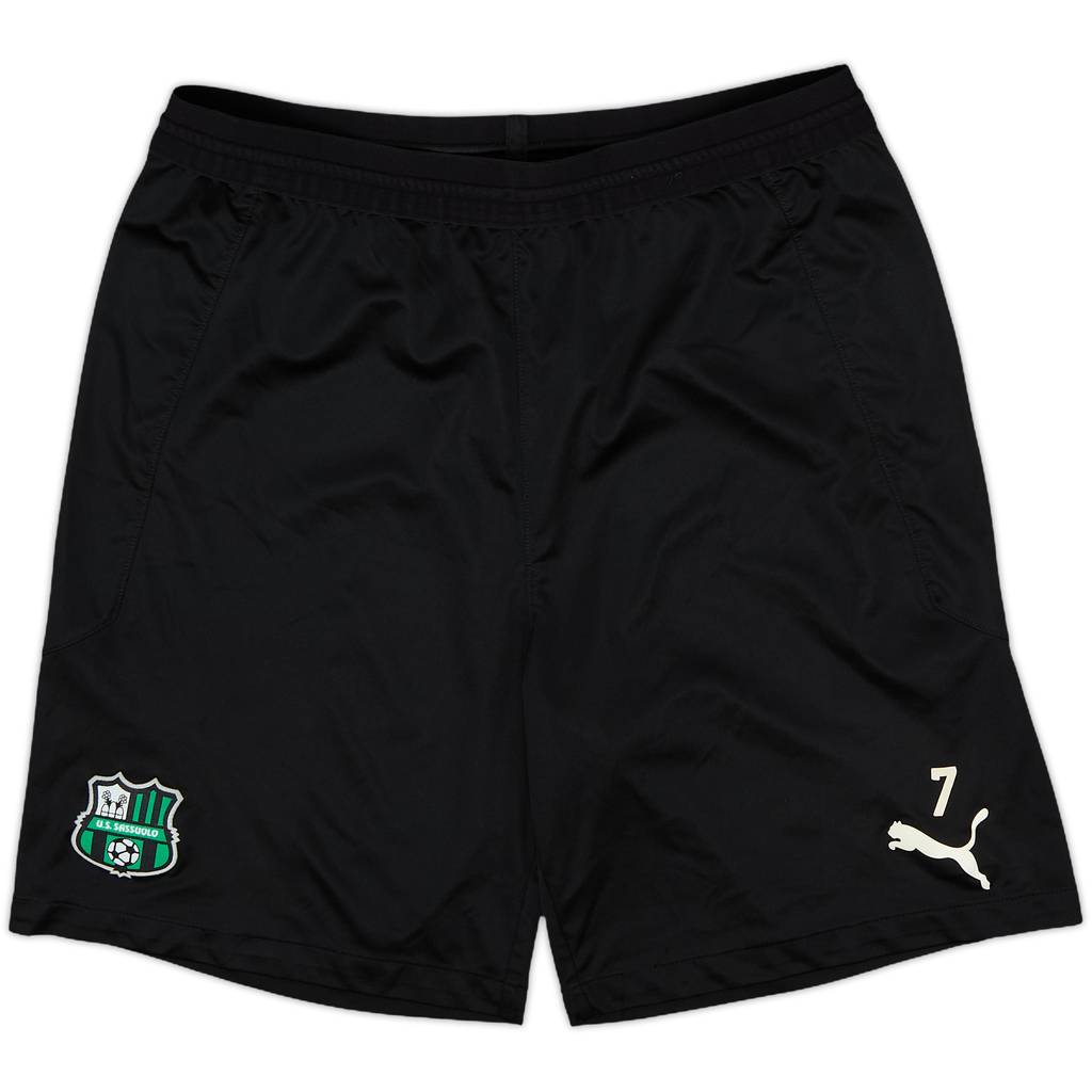 2018-19 Sassuolo Player Issue Training Shorts #7 - 10/10 - (M)