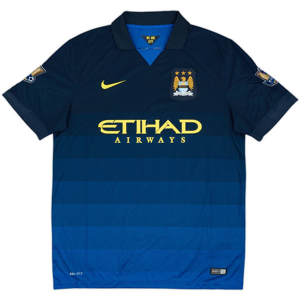 2014-15 Manchester City Away Shirt - 5/10 - (L)