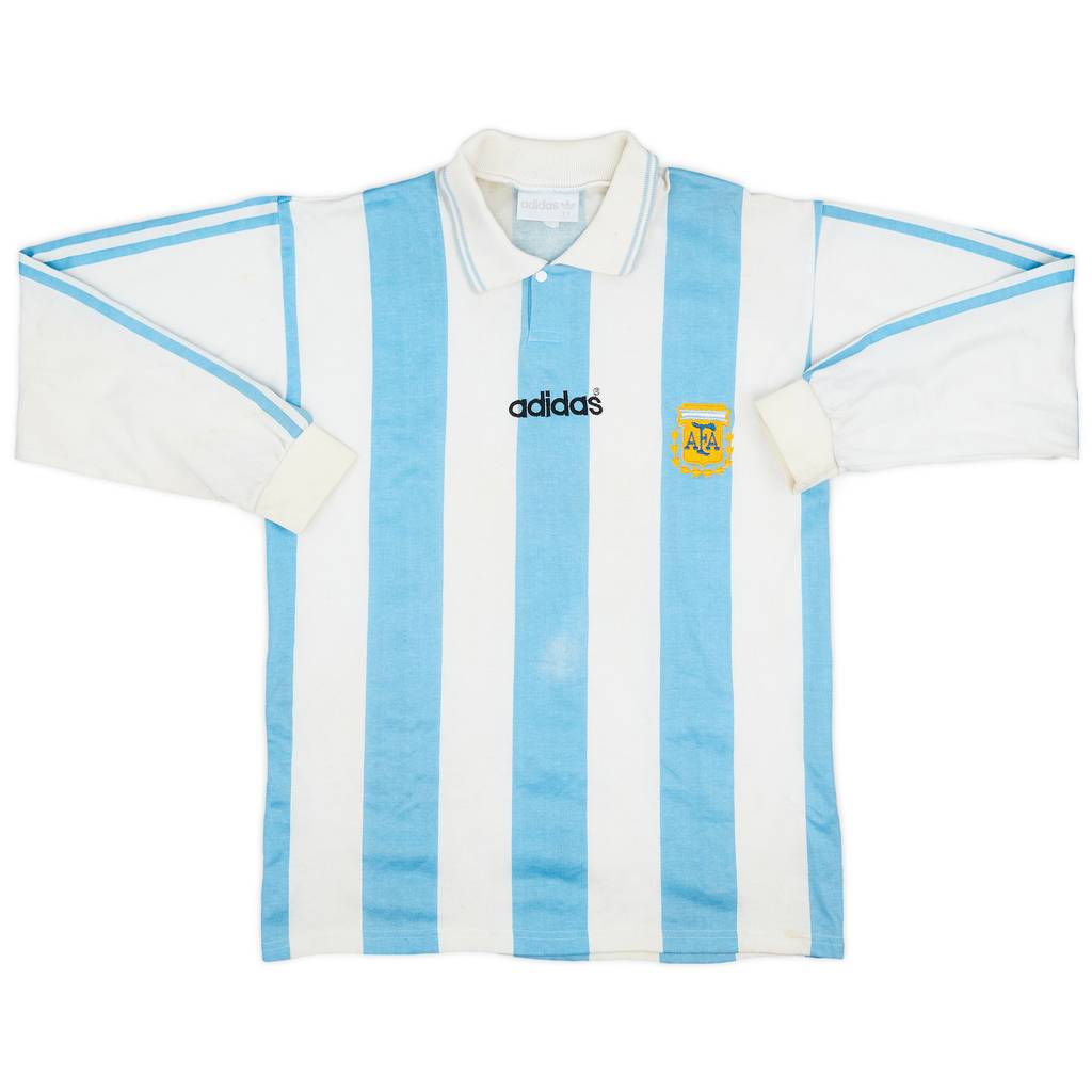 1994 Argentina Home L/S Shirt - 5/10 - (M)