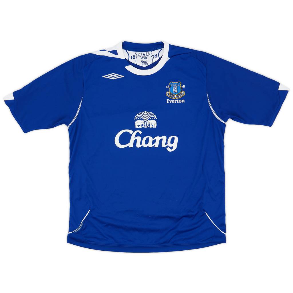 2006-07 Everton Home Shirt - 8/10 - (XL)