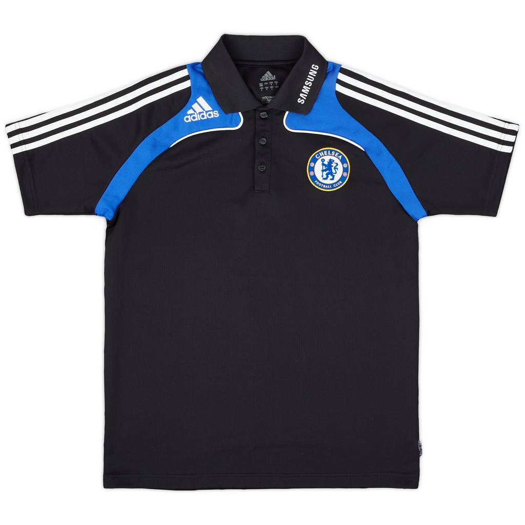 2008-09 Chelsea adidas Polo Shirt - 8/10 - (M)