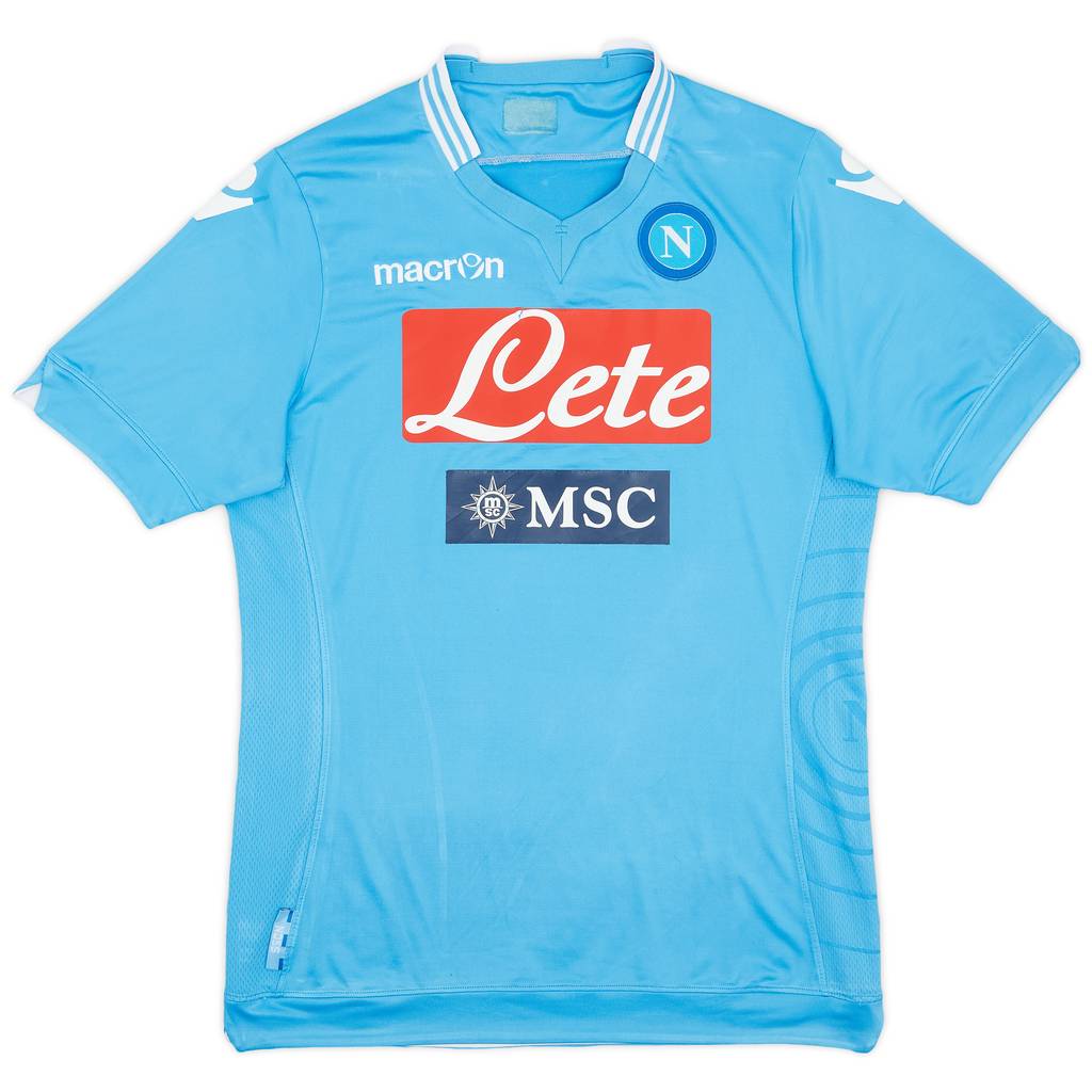 2013-14 Napoli Home Shirt - 5/10 - (M)
