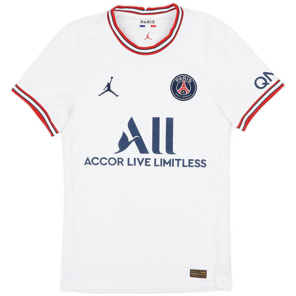 2021-22 Paris Saint-Germain Authentic Fourth Shirt - 9/10 - (XS)