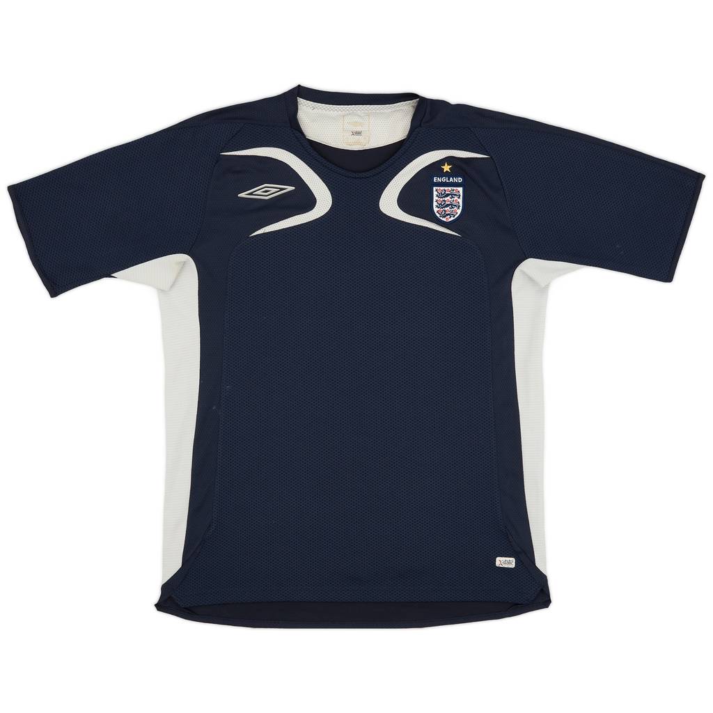 2007-08 England Umbro Training Shirt - 9/10 - (L)