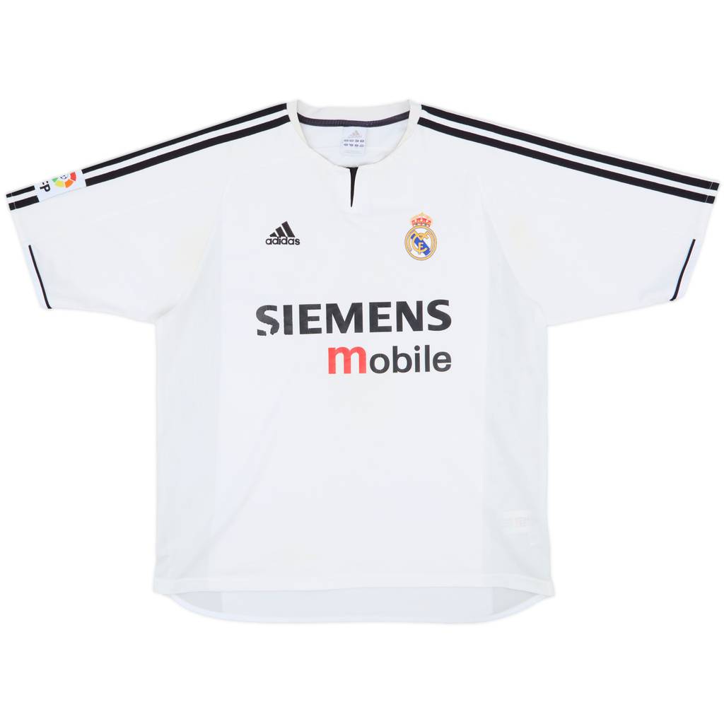 2003-04 Real Madrid Home Shirt - 5/10 - (L)