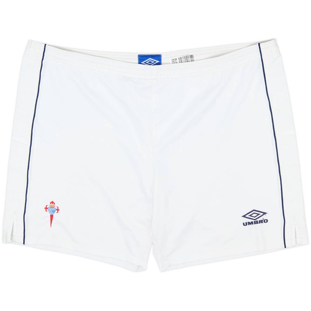 1999-01 Celta Vigo Home Shorts - 8/10 - (XXL)