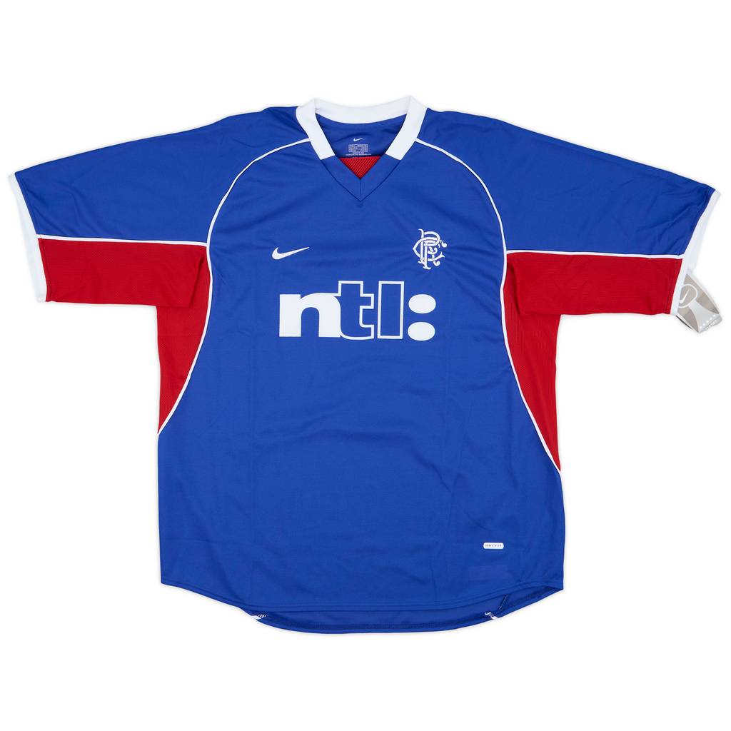 2001-02 Rangers Home Shirt (L)