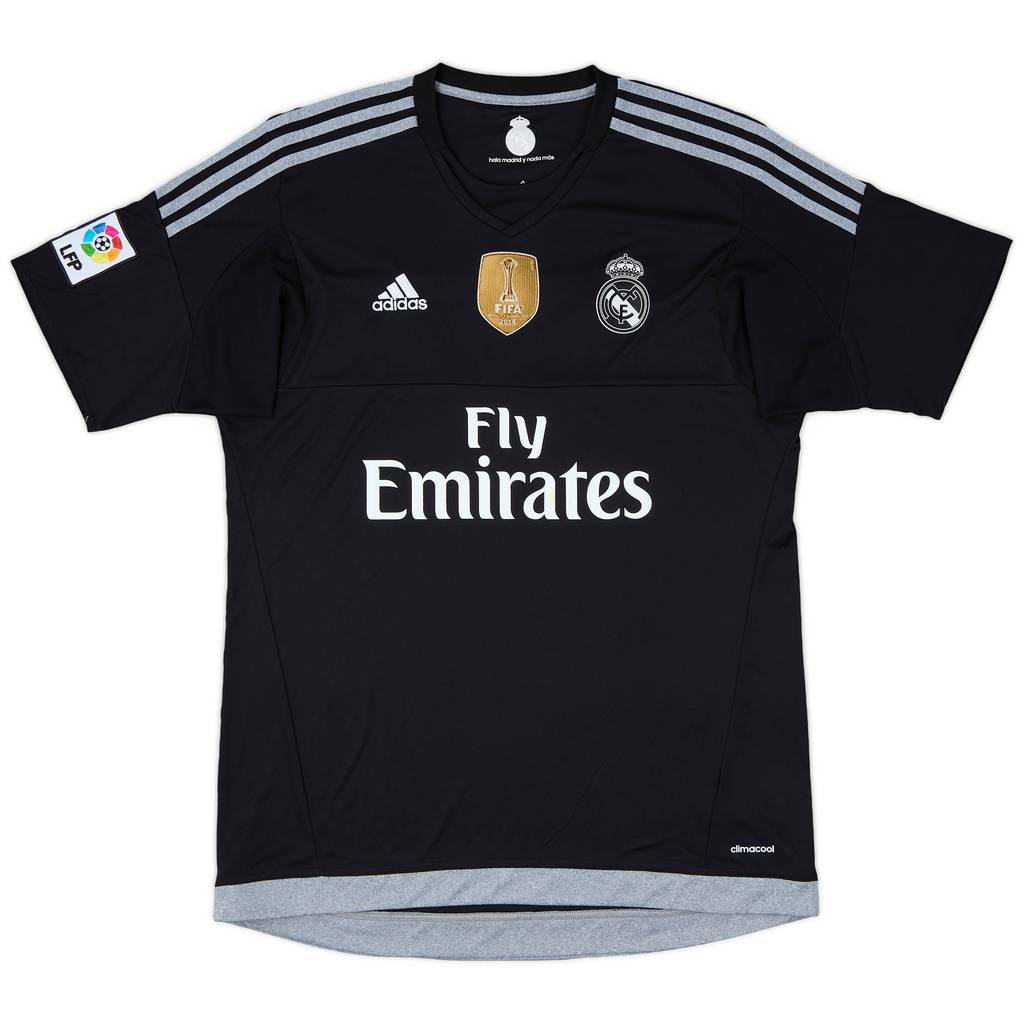 2015-16 Real Madrid GK S/S Shirt - 6/10 - (L)