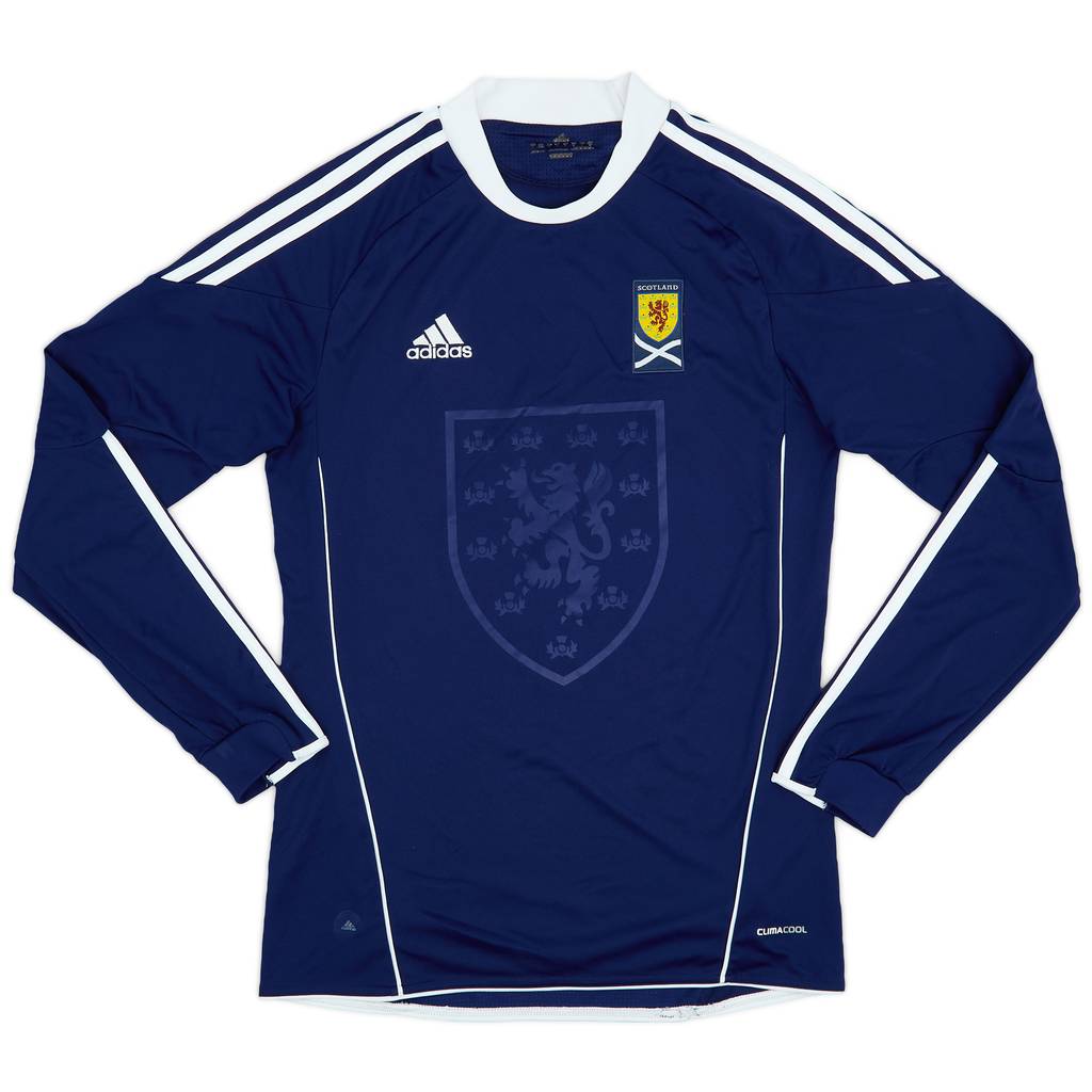 2010-11 Scotland Home L/S Shirt- 8/10 - (L)