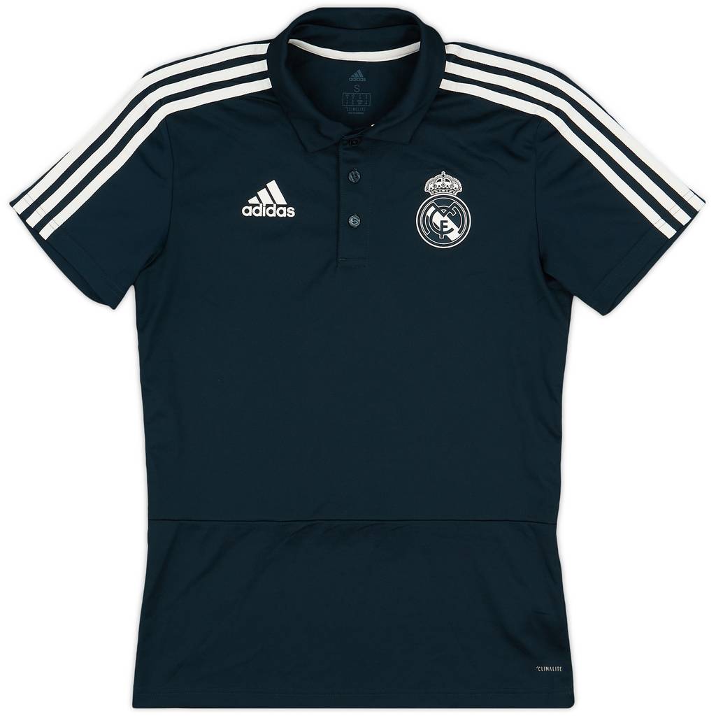 2018-19 Real Madrid adidas Polo Shirt - 9/10 - (S)