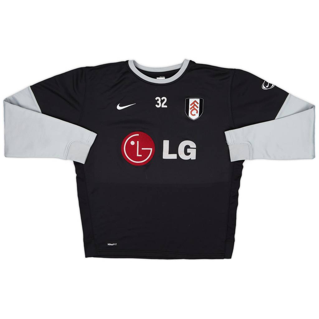 2009-10 Fulham Nike Player Issue Sweat Top #32 - 8/10 - (L)