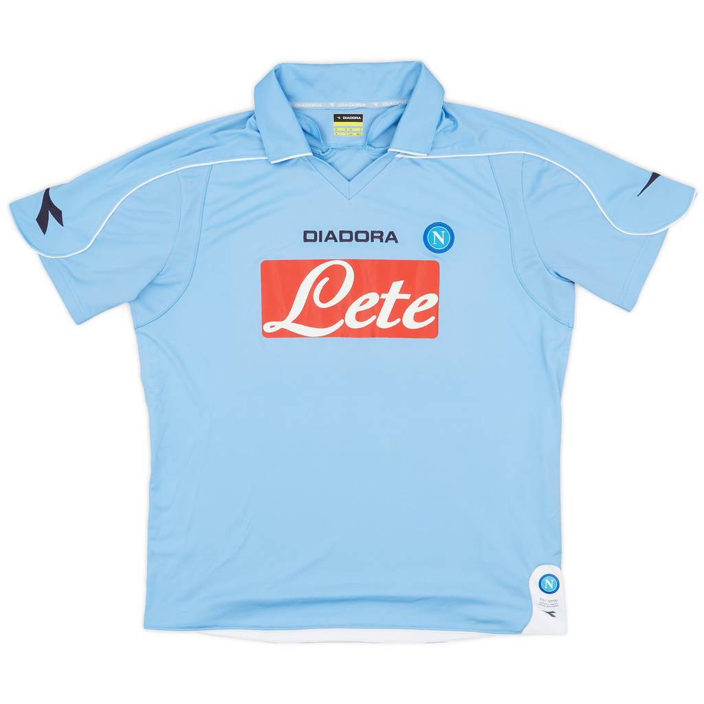 2008-09 Napoli Home Shirt - 9/10 - (L)