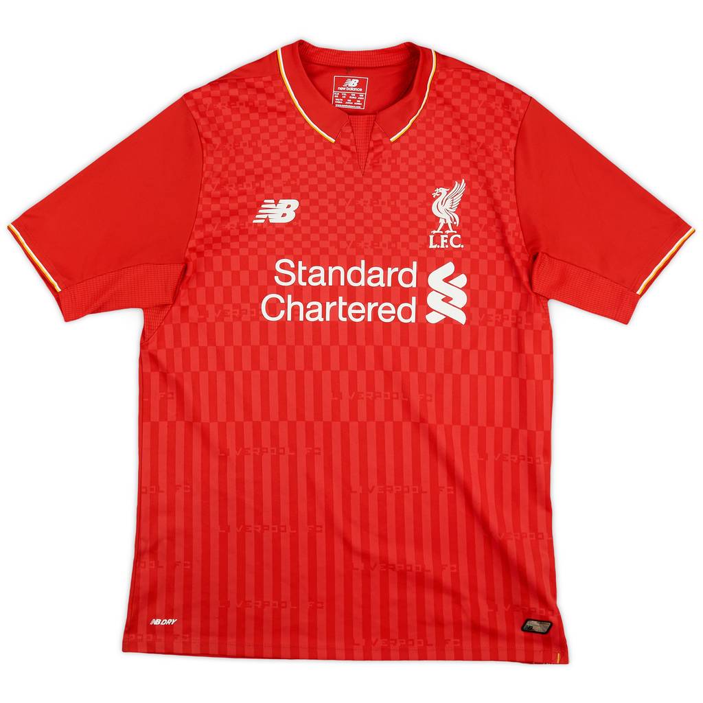 2015-16 Liverpool Home Shirt - 8/10 - (XL.Boys)