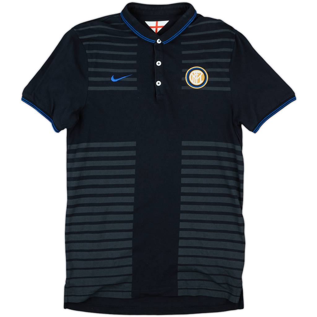 2014-15 Inter Milan Nike Polo Shirt - 9/10 - (M)